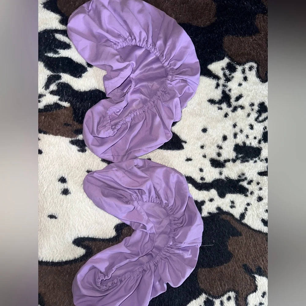 Car interior head rest covers